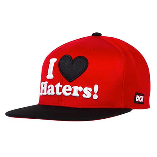 DGK디지케이_Haters Snapback Cap - Red/Black