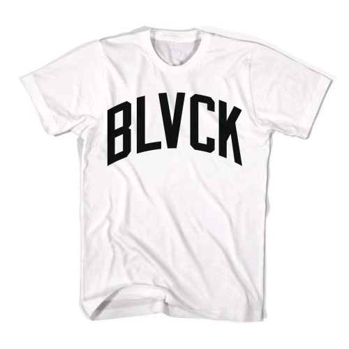 BLACK SCALE블랙스케일_Wave Logo Tee (White)