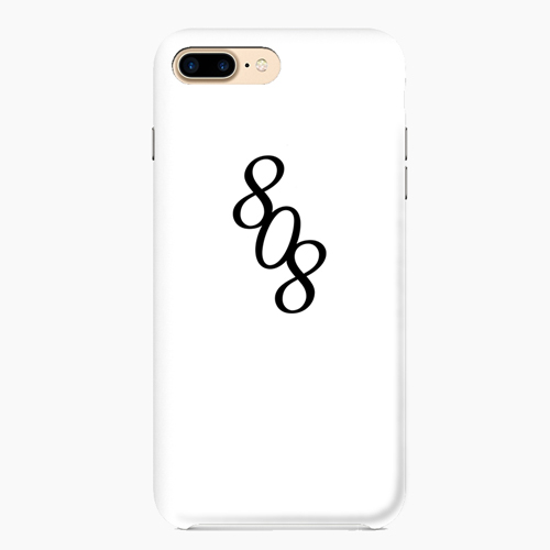 808팔공팔_808 Logo Mobile Case White