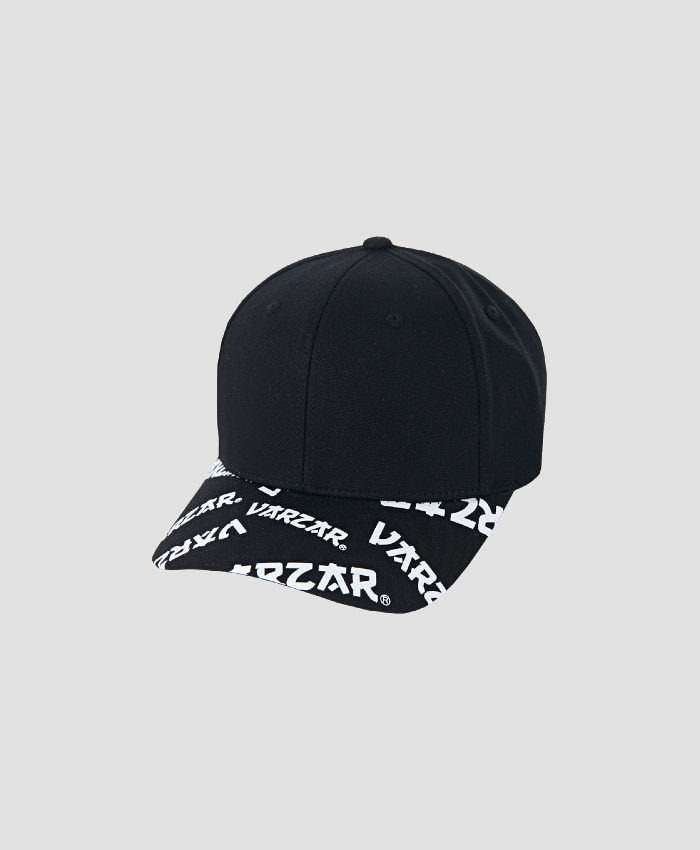 VARZAR바잘_Varzar multi logo ballcap black