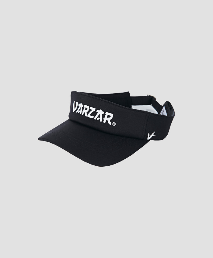 VARZAR바잘_Varzar logo sun-visor cap black