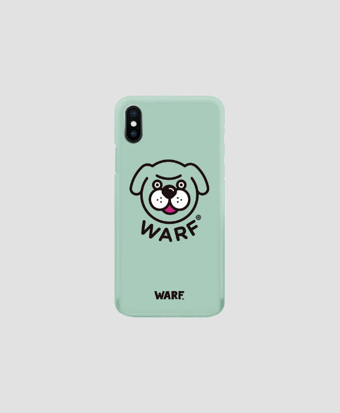 WARF Big Face Mobile Case Green