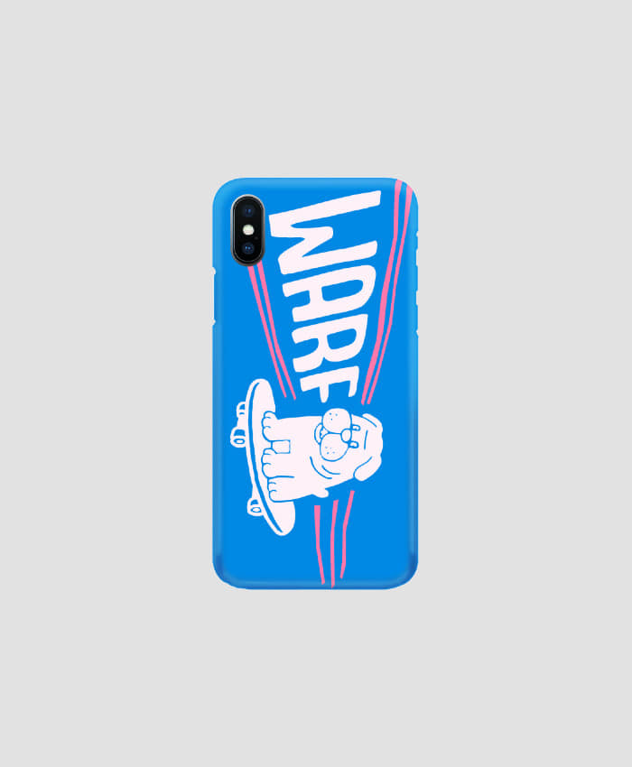 WARF Skate Dog Mobile Case Blue
