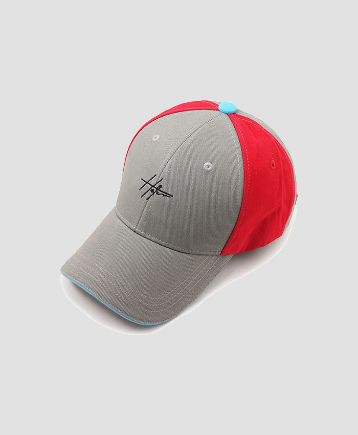HATER헤이터_HATER Clunky Cap Gray/Red