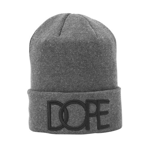 DOPE도프_3D Embroidered Beanie 