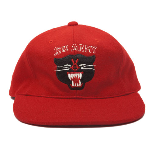 BRATSON브랫슨_13ARMY BLACK CAT CAP(RED)