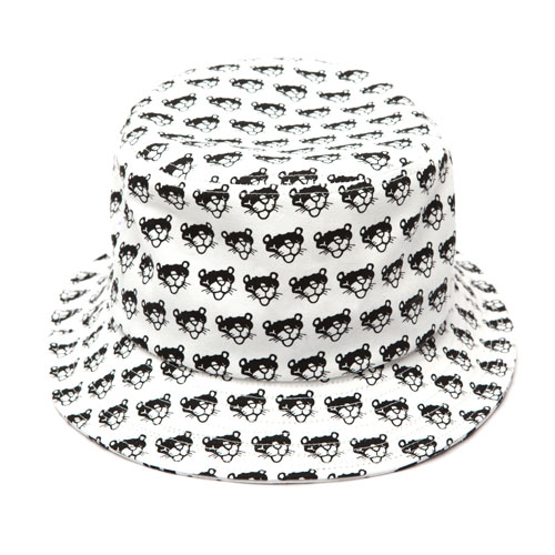 BRATSON브랫슨_ PANTHER  FULL PRINT BUCKETHAT(OFFWHT)