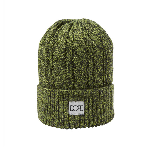 DOPE도프_Cable Knit Beanie 