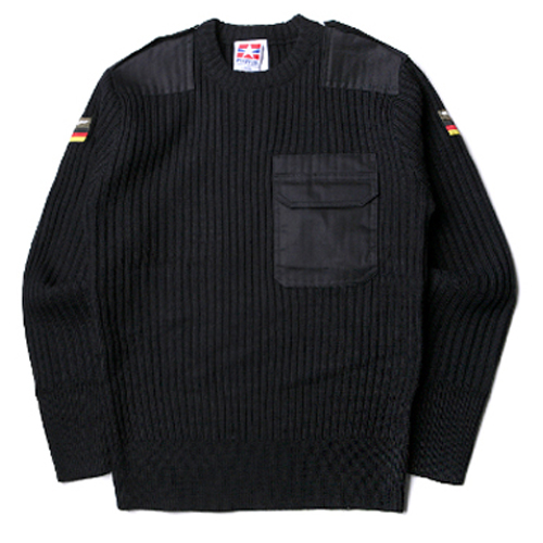 DUCHESSE더치스_ Commando Wool Shirt (BLACK)