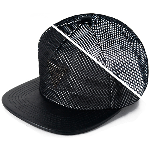 HATER헤이터_Reflective Cage Snapback(Black/Silver)