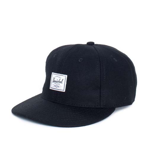 HERSCHEL허쉘_RUNDLE BALL CAP(BLACK)