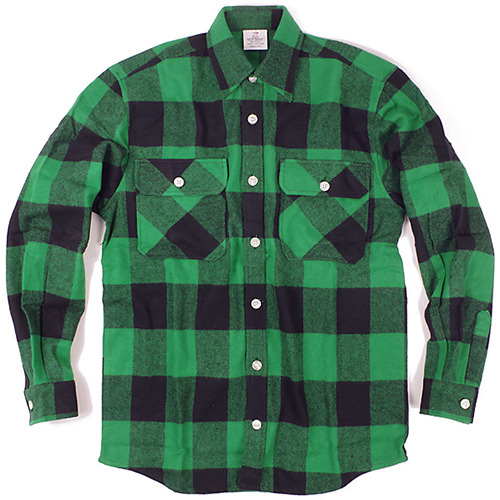 ROTHCO로스코_Extra Heavyweight Flannel Shirts green