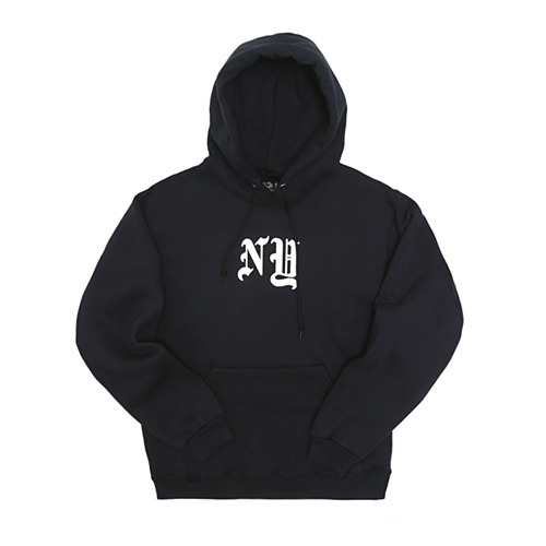 FRUIT OF THE ROOMS프룻오브더룸스_Super Heavyweight Hoodie NY / black