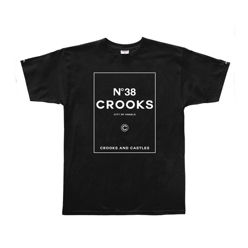 CROOKS &amp; CASTLES크룩스앤캐슬_Men&#039;s Knit Crew T-Shirt - No.38 Crooks
