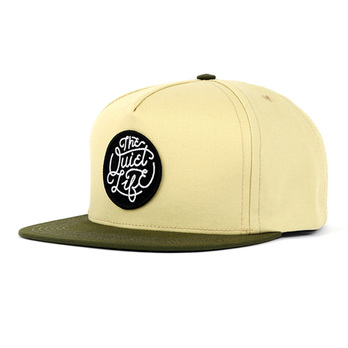 The Quiet Life더콰이엇라이프_Day Logo Snapback - Gold/Olive