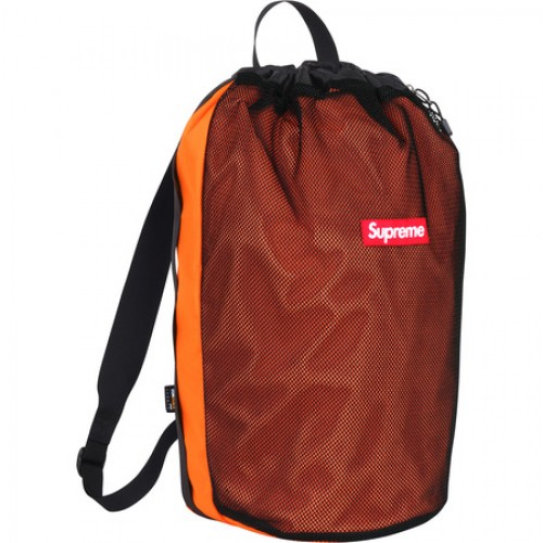 SUPREME슈프림_mesh backpack (ORANGE)