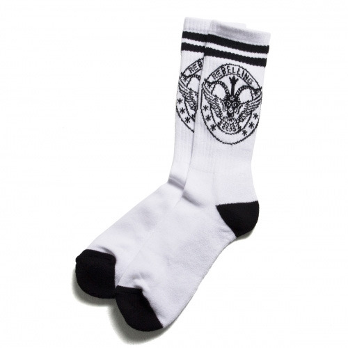 BLACK SCALE블랙스케일_Rebel Seal Socks, White