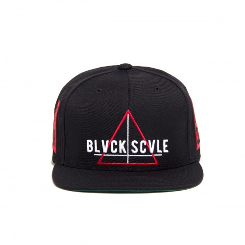 BLACK SCALE블랙스케일_Team Blvck Snapback, Black