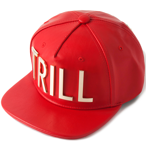 HATER헤이터_Metal TRILL (Metel Star On The Back) Red Snapback