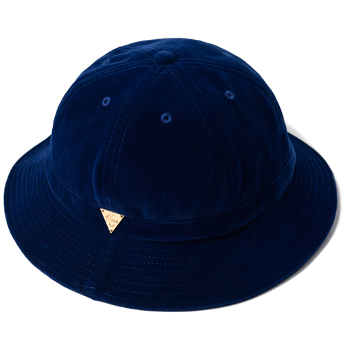 HATER헤이터_Royal Blue Velvet Bucket Hat