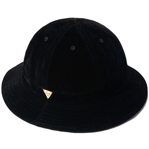 HATER헤이터_Black Velvet Bucket Hat