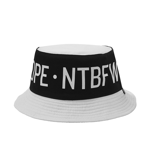 DOPE도프_NTBFW Bucket Hat(Black/White)