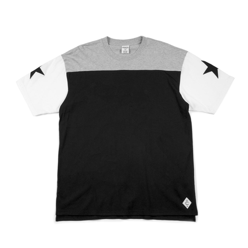 CROOKS &amp; CASTLES크룩스앤캐슬_Men&#039;s Knit Football T-Shirt - Shining
