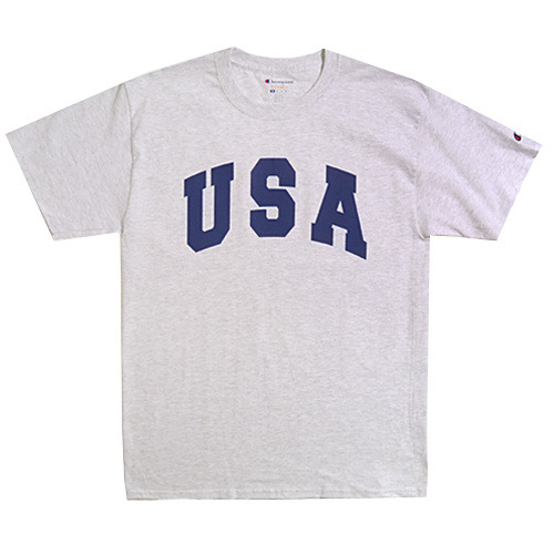 Champion USA챔피언_Crew neck 1/2 t-shirt U.S.A
