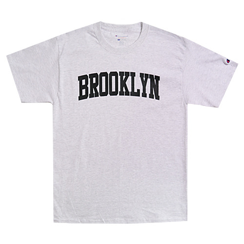 Champion USA챔피언_Crew neck 1/2 t-shirt Brooklyn ash