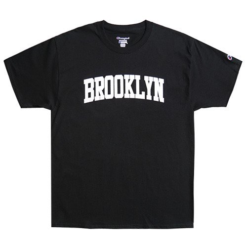 Champion USA챔피언_Crew neck 1/2 t-shirt Brooklyn black