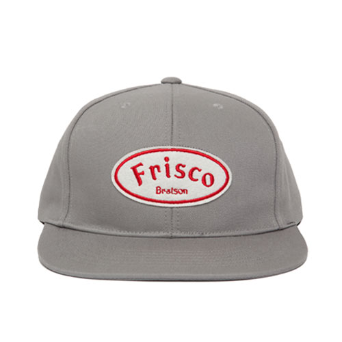 BRATSON브랫슨_FRISCO 6 panel CAP(GRAY)
