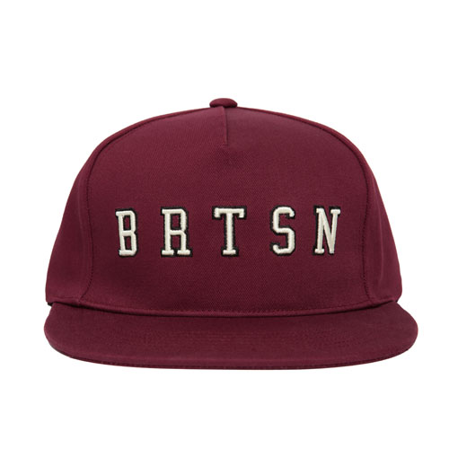 BRATSON브랫슨_BRTSN 5 PANEL CAP(BURGUNDY)