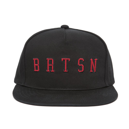 BRATSON브랫슨_BRTSN 5 PANEL CAP(BLACK)