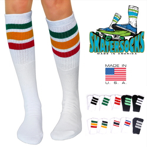 SKATER SOCKS스케이터삭스_22inch Tube Long Socks(10 color)