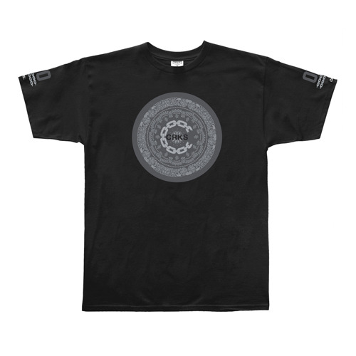 CROOKS &amp; CASTLES크룩스앤캐슬_Men&#039;s Knit Crew T-Shirt - Crks West Squad(Black)