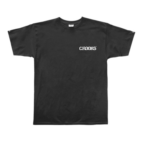 CROOKS &amp; CASTLES크룩스앤캐슬_Men&#039;s Knit Crew T-Shirt - Standard Of Purity