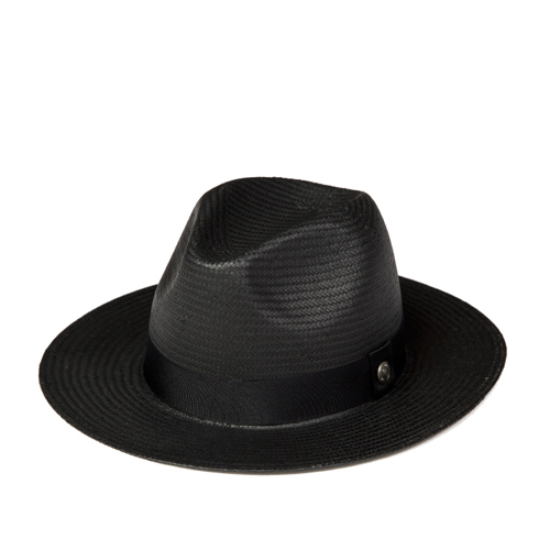 LEATA리타_[무료배송]Leata closer standard brim panama hat (BLACK)파나마햇