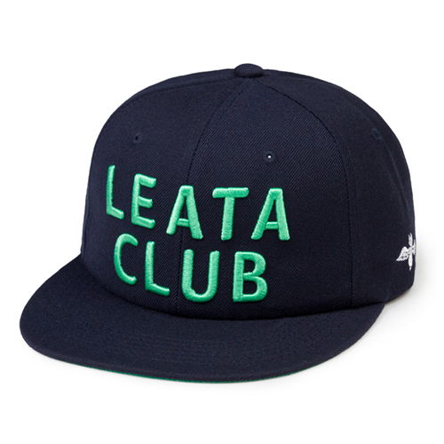 LEATA리타_[무료배송]Leata club 6 panel cap(NVAY)스냅백