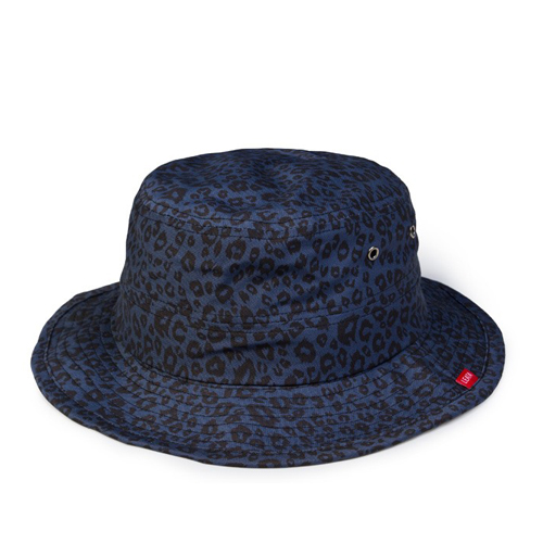 LEATA리타_[무료배송]Leopard Boonie Hat(NAVY)버킷햇