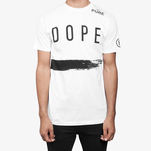 DOPE도프_Forefront Tee White