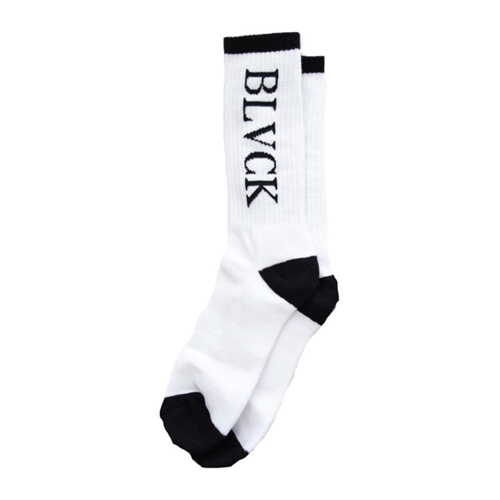 BLACK SCALE블랙스케일_Logotype Socks(White)