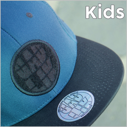 DADLIK대드릭_ EMBLEM CAP mini (BLUE/GREY)