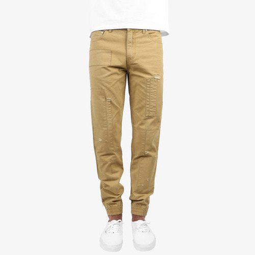 DOPE도프_Patched Joggers KHAKI