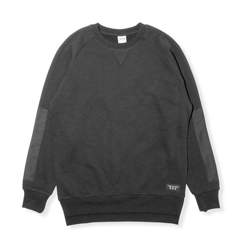 CROOKS &amp; CASTLES크룩스앤캐슬_Knit Crew Sweatshirt - Craft (Black)