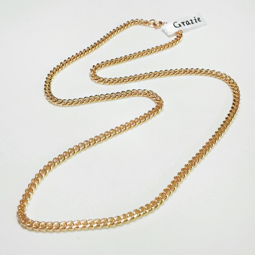 GRAZIE그라찌에_Unisex Chain Necklace(gold)