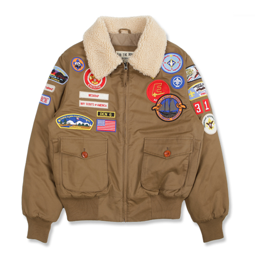 THE MADNESS더매드니스_SCOUT MASTER B-10 JKT / BROWN