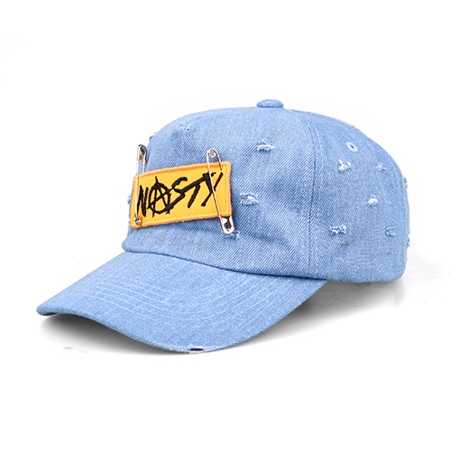 NASTY PALM네스티팜_NASTY DAMEGE CAP (INDIGO BLUE)