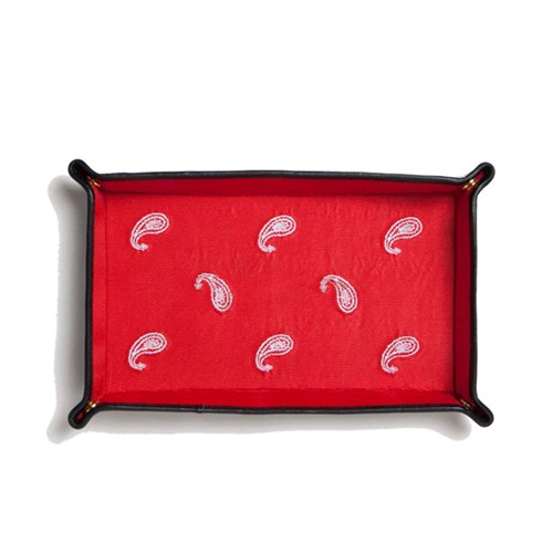 BLACK SCALE블랙스케일_Paisley Accessory Tray (Red)
