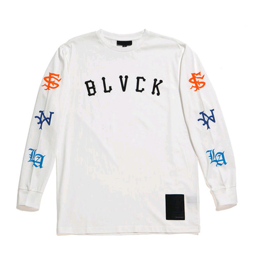 BLACK SCALE블랙스케일_All City L/S T-Shirts (White)