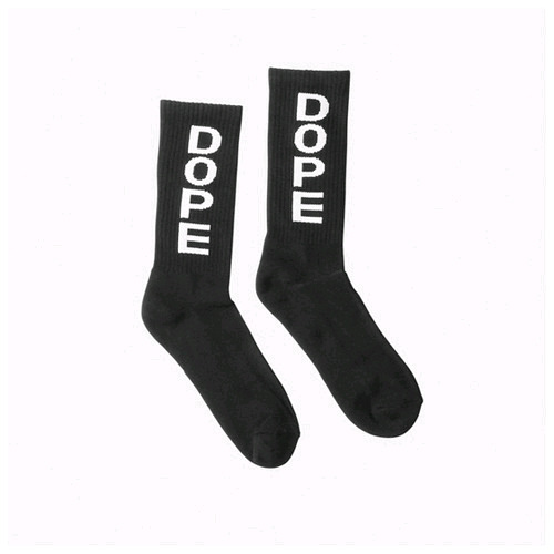 DOPE도프_Superior Socks (Black)